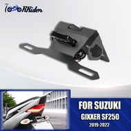 Motorcycle Tail Tidy Fender Eliminator Rear License Plate Holder Bracket Led Light For Suzuki Gixxer