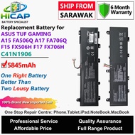 HICAP Laptop Battery C41N1906 90Wh for ASUS TUF Gaming A15 A17 F15 F17 Series, ASUS ROG Zephyrus Duo