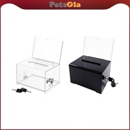 [PETSOLA] Business Collection Box, Box Collection Box, Multipurpose Suggestion Box, Storage Organize