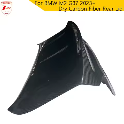 Z-ART G87 Dry Carbon Fiber Rear Lid For BMW M2 2023+ Prepreg Carbon Fiber Rear Trunk Bonnet For BMW 