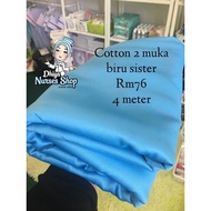 KAIN UNIFORM JURURAWAT COTTON 2 MUKA (SISTER) ❗️❗️