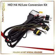 HID Conversion Kit Relay Wiring Harness H4 Hi/Low Controller High Low Conversion Kit
