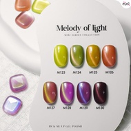 New Collection สีเจลทาเล็บ Mini Series Melody of light Collection 8 เฉดสี 10ml.ปลอดภัยเด็ก 3+ คนท้อง