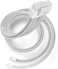 Corsair 12VHPWR Cable,Dual 8 Pin Pcie Cables White