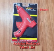 Hot glue gun 80watt XENON/Alat Lem tembak XENON untuk lem batang ukuran besar.