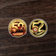 Akp 52nd Anniversary Logo Sticker Alpha Kappa Rho Logo Waterproof Laminater Sticker High Qualiy