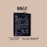 BATERAI BATTERY BATRE XIAOMI BN62 FOR REDMI 9T / POCOPHONE POCO M3