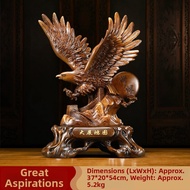 JUSHANYUAN | Eagle Spreading Wings Prosperity Statue