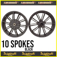 ☫ ◈ ◴ Leivenger 10 Spokes Mags Yamaha Mio Sporty/Mio Soul i 125/Beat/Click (4 Holes)