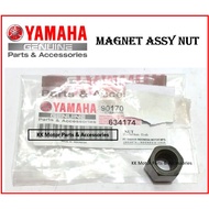 YAMAHA RXZ MAGNET NUT ASSY / NUT MAGNET / NAT MAGNET / SKRU MAGNET