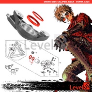 Level Up Seal Rear Brake CaliperOring Supra X125 Cub 125 Seal Rear CaliperOring Supra X125 Karisma S