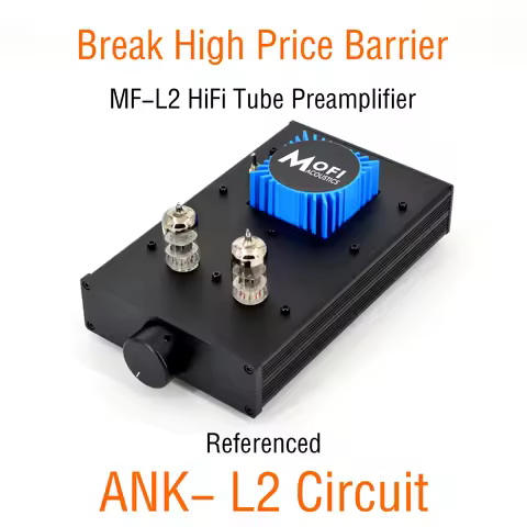 Break High Price Barrier, MF-L2 HiFi Tube Preamplifier 6N3&6J1 (Referenced ANK- L2 Circuit)