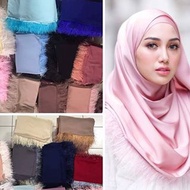 SHAWL OSTRICH FEATHER