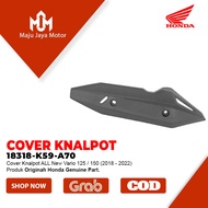 Cover Tutup Knalpot Vario 125 150 New 2018 2021 K59 Original AHM