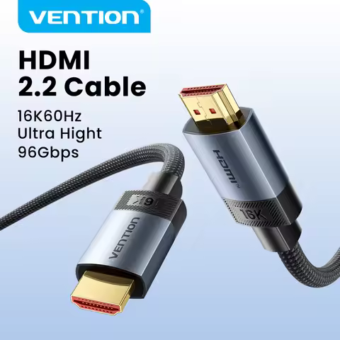 Vention HDMI Cable 16K60Hz Ultra High Speed 96Gbps Cable for Laptop TV Box PS5 Xiaomi Dolby Vision H