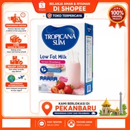 [SDW] pekanbaru/ 500 Gram Tropicana Slim Low Fat Milk Korean Strawberry Low Fat Milk Powder