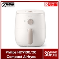 Philips HD9100 Compact Airfryer. HD9100 Air Fryer. RapidAir Technology. Safety Mark Approved. 2 Year Warranty.