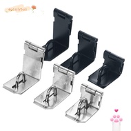 EUCALYTUSMY Padlock Clasp, 90 Degrees Burglar-proof 90 Degree Lock Catch,  Stainless Steel Household