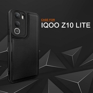 EllaStuff Case IQOO Z10 LITE Softcase PREMIUM LEATHER Casing IQOO Z10 LITE