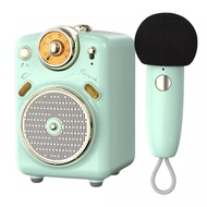 Divoom Fairy OK Portable Bluetooth Speaker with Microphone Karaoke Function with Voice Change, FM Radio, TF Card
