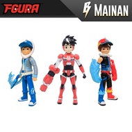 Patung Figura BoBoiBoy Galaxy & Mechamato Figura Toy Kids Figure Cartoon 16-inch