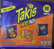 Takis chips Blue Heat / Nacho Cheese /  Fuego Hot