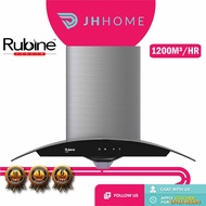 Rubine 1200m³/hr Glass Hood RCH-MARIA-SS