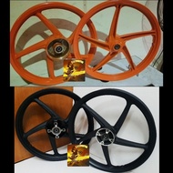 SPORT RIM 5 BATANG 1 DISC WAVE110/DASH110 SINGLE DISC /2 DISC FUTURE/WAVE110/DASH-II/DASH125-FI DOUB