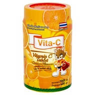 แอสเนเจอร์ ไวต้า-ซี ผลิตภัณฑ์เสริมอาหาร วิตามินซี กลิ่นส้ม 1000 เม็ด