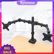 Single/Dual Monitor Desk Mount Holds Up To 19.84 Lbs Desk Mount Stand Adjustable Height and Angle fo