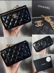 Chanel 長盒子 調節扣 金球