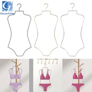 Gazechimp Metal Lingerie Hanging Rack Swimsuit Hanger Bikini Swimwear Display Hanger for Closet Bout