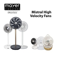 Range of Mistral x Mimica High Velocity Fan (5 -12 Inches) - MHV712R/ MHV912R/ MHV901R/ MHV999R