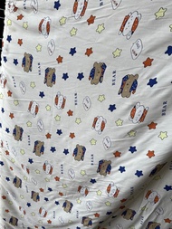 kain katun rayon viscose motif karakter anak lucu terbaru untuk baju tidur anak home dress