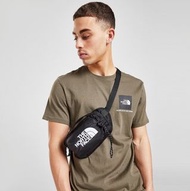 日本 North Face 黑色防潑水牛津布 BOZER HIP 水壺 斜咩 腰包