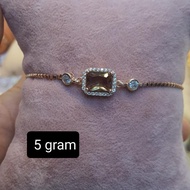 GELANG SILVER 925S ZULTANITE STONE ORIGINAL TURKI SS4|| TOKKOE LICENSE