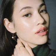 Circle Pearl Earrings