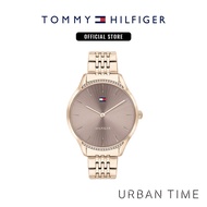 Tommy Hilfiger Gray Carnation Gold Stainless Steel Bracelet Analog Watch TH-1782212