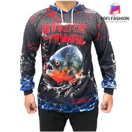 JERSEY PANCING BAJU MANCING KAOS MANCINGG LENGAN PANJANG ADA PENUTUP KEPALANYA