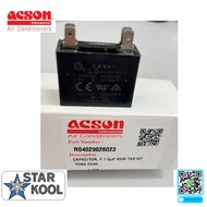 ACSON CAPACITOR FOR AIRCOND COMPRESSOR/ FAN MOTOR CAPACITOR/ RUNNING CAPACITOR 1.0UF 1.5UF 2.0UF 2.5