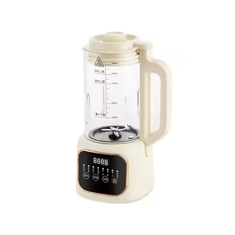 1.6L Fully Automatic Smart Soy Bean Maker Blender for Household Use Low Noise Multifunction Filter- 