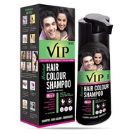 Vip natural hair color shampoo black 180ml