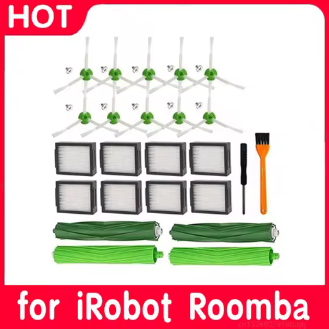 for IRobot Roomba J7 J7+ I7 I7+ I3 I3+ I4 I4+ I6 I6+ I8 I8+ E5 E6 E7 Main Vacuum Cleaner Side Brush 