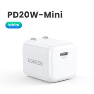 (W)UGREEN Mini PD 20W USB-C ที่ชาร์จเร็ว พร้อมสาย MFi Lightning อะแดปเตอร์ชาร์จเร็ว Type-C สีสันสดใส