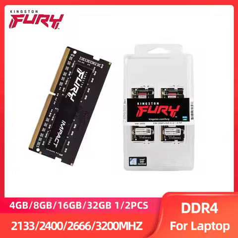 1/2pcs HyperX Memoria RAM DDR4 4GB 8GB 16GB 32GB 3200MHz 2666MHz 2400MHz 2133MHz Laptop Memory PC4-2