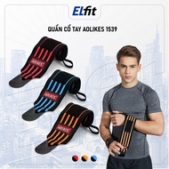 [1 Pair] Aolikes A-1539 Gym Wrist Wrap High Quality Multifunctional High Elastic Wrist Comfort 60cm 