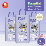 Faybel Baby Essestial PANTS Diaper - XL 38pcs (PANTS)