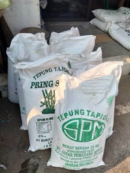 Karung bekas tepung terigu & tapioka 25kg ( Isi 25pcs )