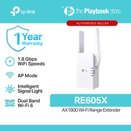 TP-Link RE605X AX1800 Wi-Fi 6 Dual Band Range Extender | WiFi Extender | 2.4GHz & 5GHz