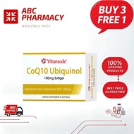[ABC PHARMACY Store] Vitamode CoQ10 Ubiquinol 100mg Softgel 30s [MAL14125058NC] | Coenzyme Q10 Energ